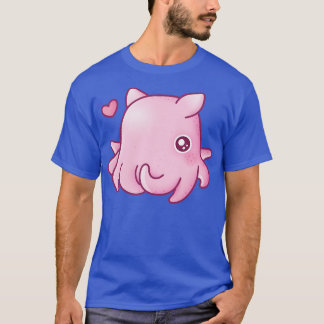 Cute Pink Flapjack Octopus T-Shirt