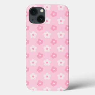 Cute Pink Girly Floral  iPhone 13 Case