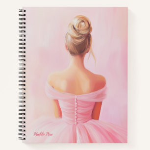 Cute Pink Girly Notebook