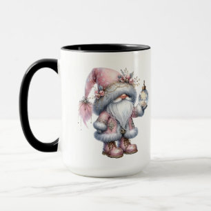 Cute Pink Gnomes  Mug