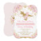 Cute Pink Gold Princess Dinosaur Girl Birthday