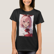 Cute Pink-Haired Anime Girl Illustration