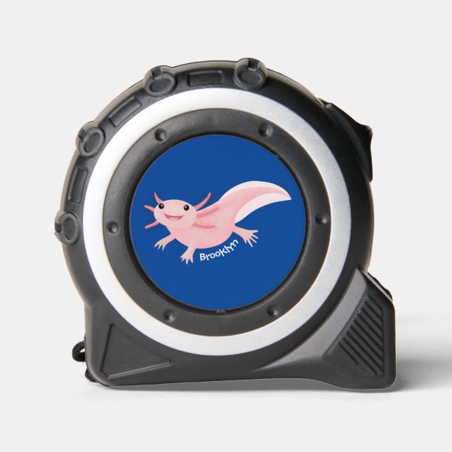 Cute pink happy axolotl  1 (Front)