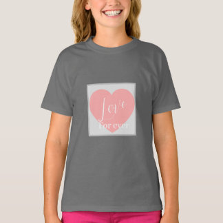 Cute pink Heart.love.romantic apron T-Shirt