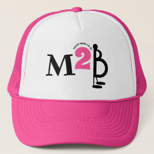 Cute Pink Mom To Be Trucker Hat
