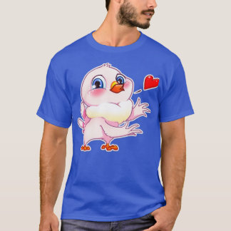 Cute pink pigeon 1 T-Shirt