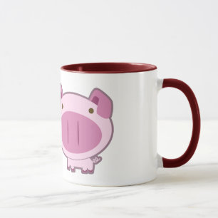 CUTE PINK PIGGY MUG