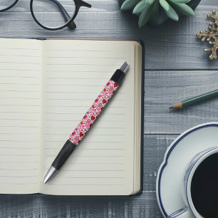 Cute Pink Red Hearts Blush Love Pattern Pen