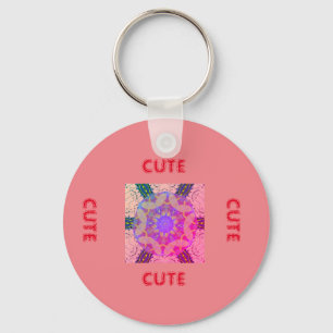 cute PINK _RED  Keychain