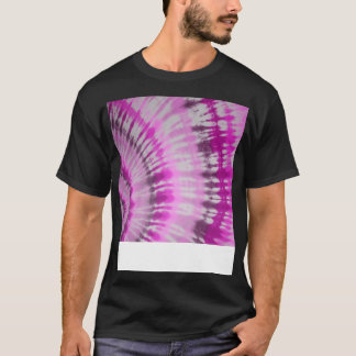 Cute Pink Retro Tie Dyed T-Shirt