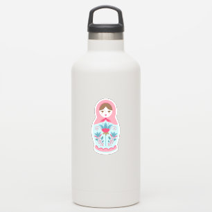 Cute Pink Russian Nesting Doll