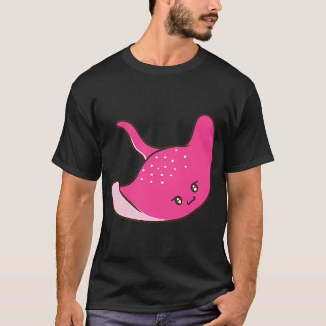 Cute pink stingray T-Shirt (Front)