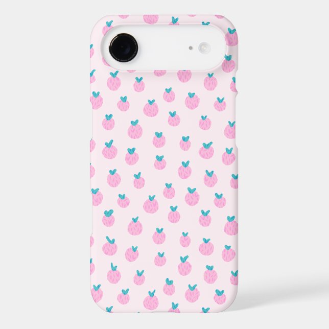 Cute Pink Strawberry Pattern – Kawaii Girly (Verso)