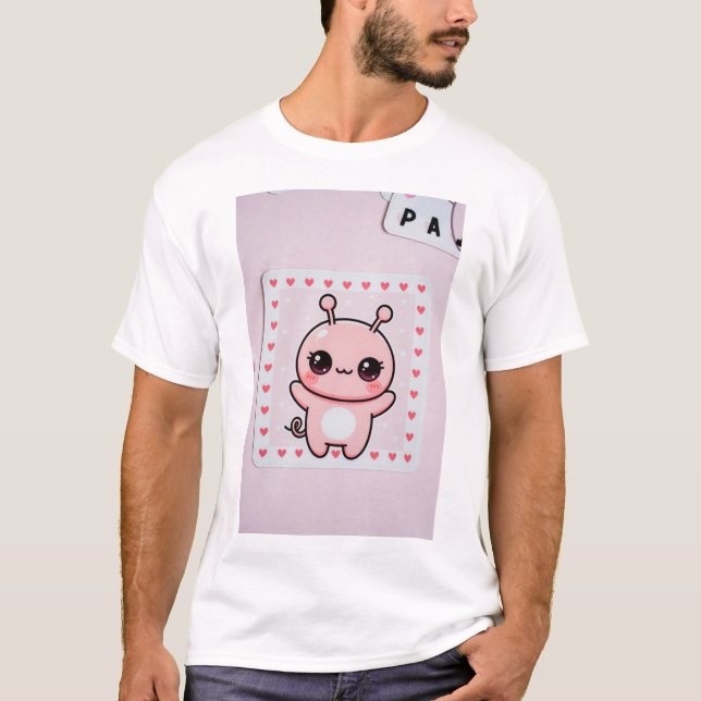 Cute pink T-Shirt (Front)