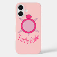 Cute Pink Turtle Babe