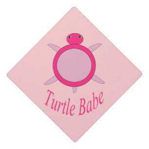 Cute Pink Turtle Babe Topper
