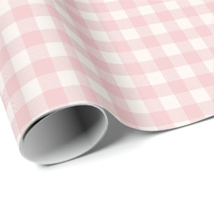 Cute Pink Vintage Bicycle Girl Baby Shower Wrapping Paper