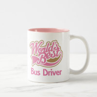 Cute Pink Worlds Best Bus Driver