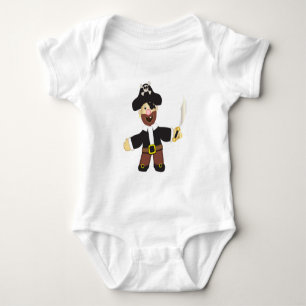 Cute Pirate Baby Bodysuit