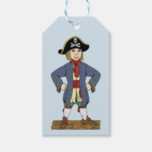 Cute Pirate Lad Gift Tags