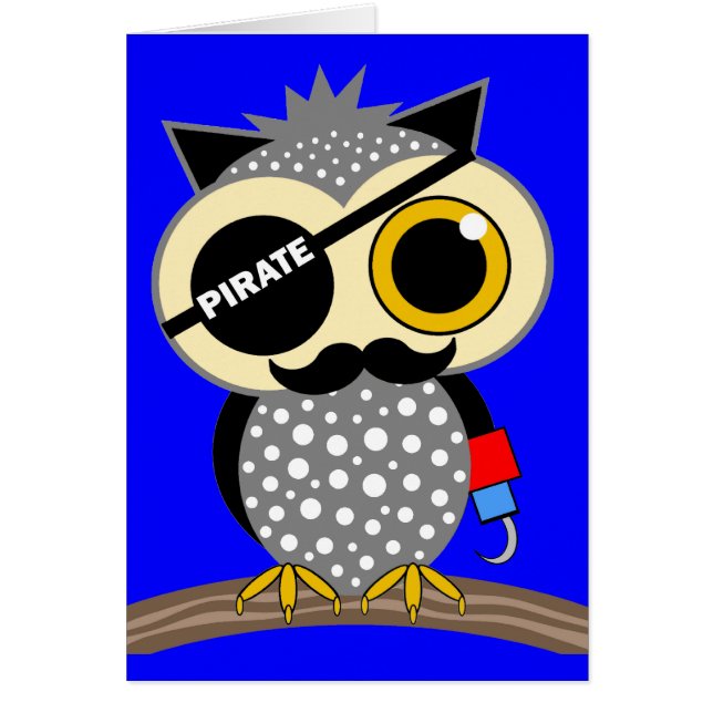 cute pirate owl (Front)