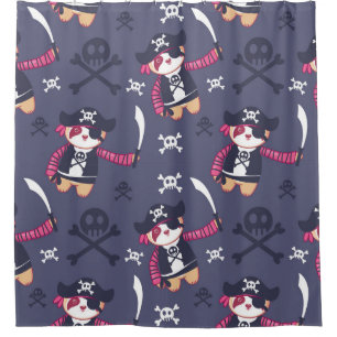 Cute Pirate Panda Bear Pattern