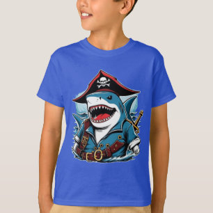 Cute pirate shark T-Shirt