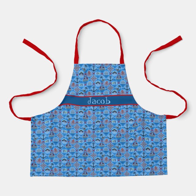 Cute Pirates Apron (Front)