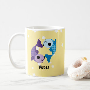 Cute Pisces Café Mug