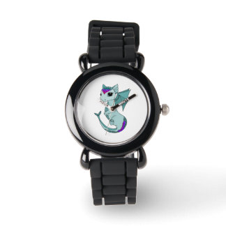 Cute Pisces Dragon design zodiac montre