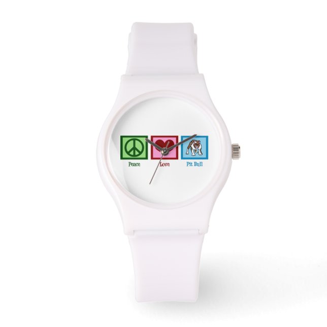 Cute Pit Bull Watch (Front)