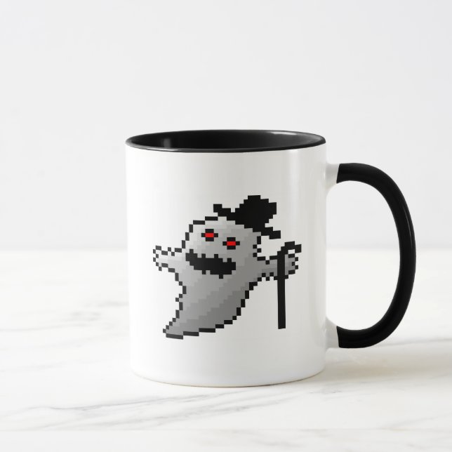 Cute pixel ghost mug (Right)