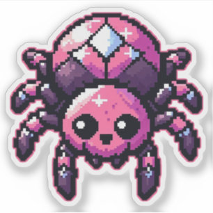 Cute Pixel Spider