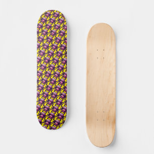 Cute Pixel Spider Skateboard