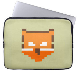 Cute pixeled fox face Case-Mate iPhone case