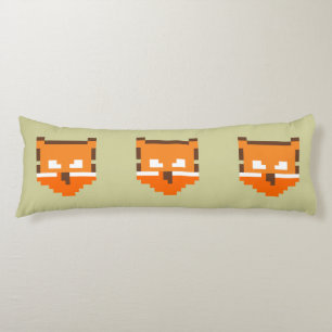 Cute pixeled fox face Case-Mate iPhone case Body Pillow