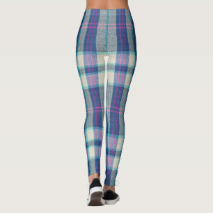 Cute Plaid Pattern Leggings
