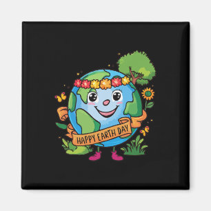 Cute Planet Earth Awareness Day Happy Earth Day  Magnet