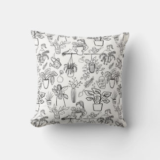 Cute plant pillow