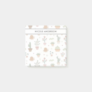 Cute Plants and Succulents Post-it Notes