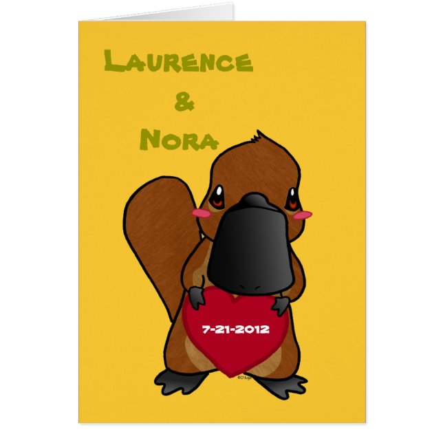 Cute Platypus (Front)