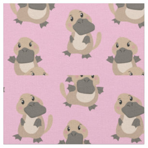 Cute Platypus Cartoon Fabric Baby Girl