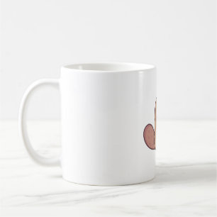 Cute Platypus Loves Drinking Bubble Tea Coffee Mug