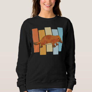 Cute Platypus Outback Animal Retro Aussie Austral Sweatshirt