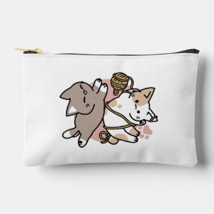 Cute Playful Cats Design – Fun Paws and Play Art Accessory Pouch