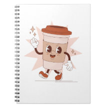 Cute Playful Coffee Cartoon