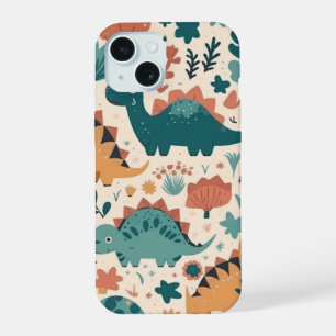 Cute & Playful Dino Land Children's Pattern Phone