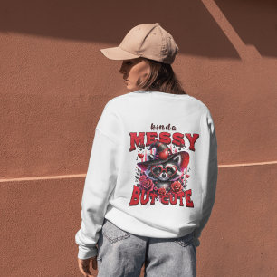 Cute & Playful Raccoon fun Sweatshirt
