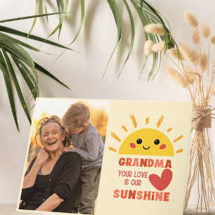 Cute Playful Yellow Love Grandma Mother's Day Card
