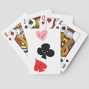 Cute Playing Card Suits